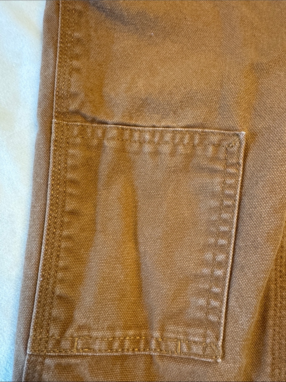 Carhartt Flannel Lined Overalls, sz 2T - Picture 4 of 11